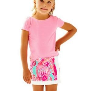 Lilly Pulitzer Girls Love Birds Skort 12